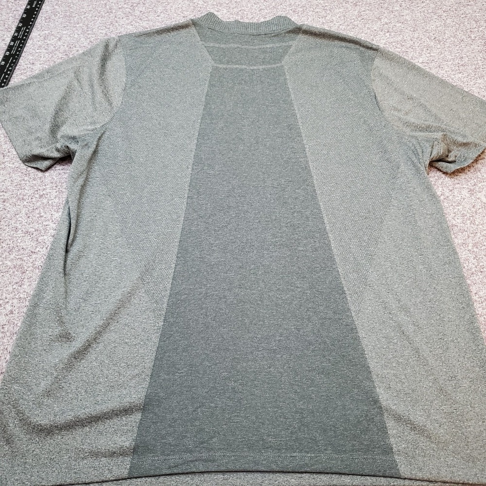 Nike Golf Modern Fit Dri-Fit Mens Gray Snap Shirt - Size XL - Picture 5 of 8